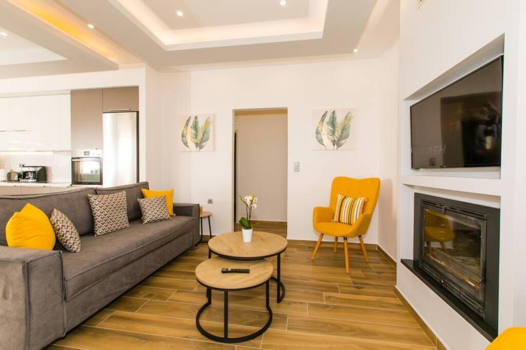 Chrysi'S Ocean View Retreat Villa Kerames Luaran gambar
