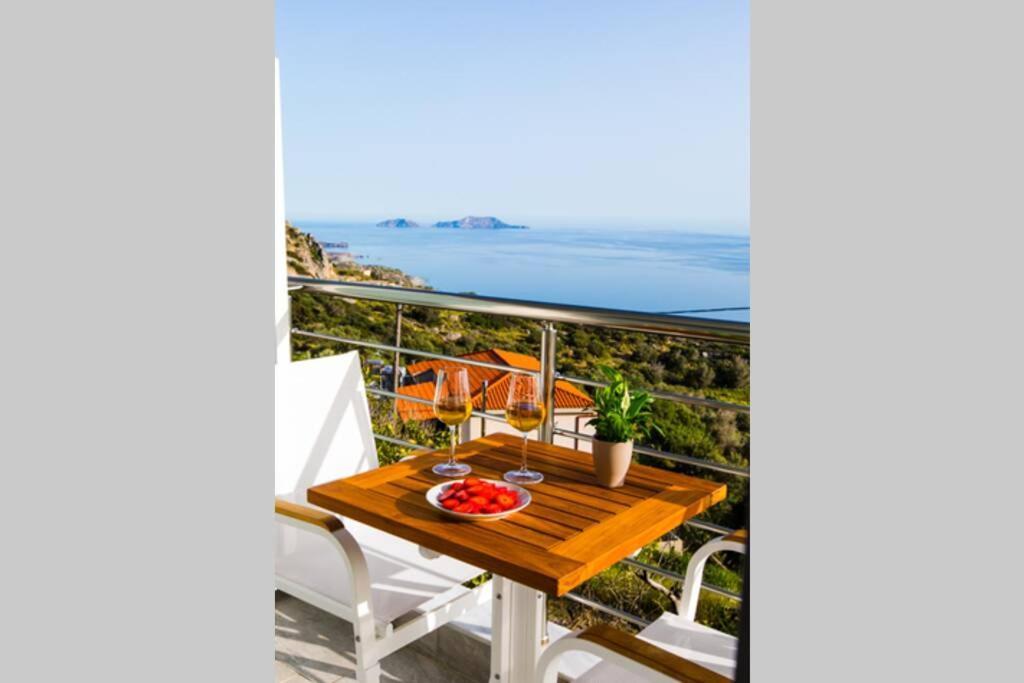 Chrysi'S Ocean View Retreat Villa Kerames Luaran gambar