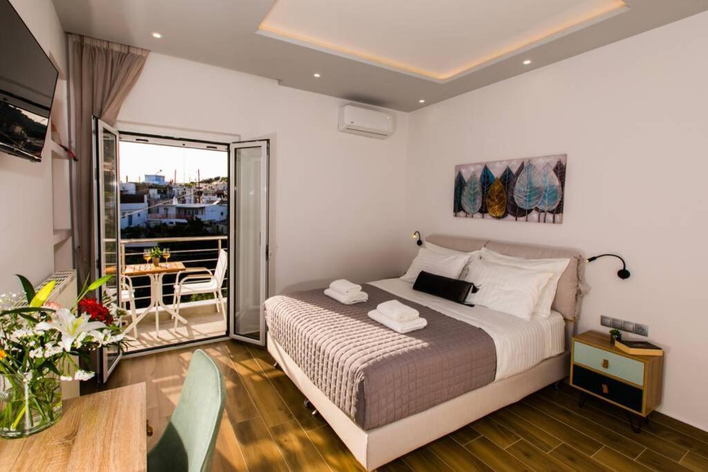 Chrysi'S Ocean View Retreat Villa Kerames Luaran gambar