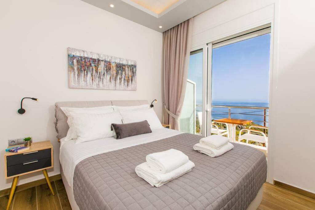 Chrysi'S Ocean View Retreat Villa Kerames Luaran gambar