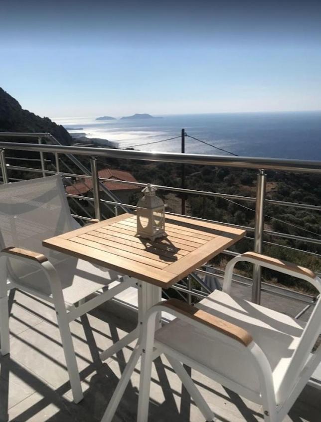 Chrysi'S Ocean View Retreat Villa Kerames Luaran gambar